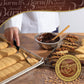 Barnetts Christmas Holiday Thanksgiving 5 Chocolate Biscotti Gift Box  Gourmet Cookie Baskets  Prime Food Delivery for Dad  Grandpa  Husband  Son