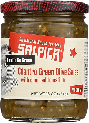 Salpica Green Olive Salsa 16Oz