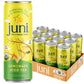 Juni Sparkling Adaptogen Drink with Ashwagandha  Lions Mane & Reishi Mushrooms | Green Tea for Focus  Zero Sugar  10 Calories  Organic | Non fermented-style flavoric Drinks - Lemonade Iced Tea 12 pack