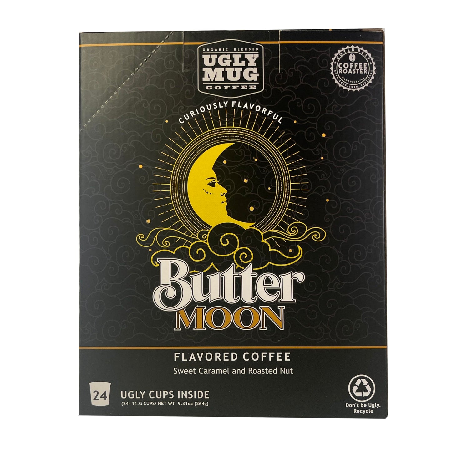 UGLY MUG Coffee Flavored Single Serve Cups, 96 Count Pack - Unique Ugly Cups for Coffee Lovers