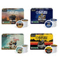 Black  Coffee Flavored Variety 48 Pods - Loyal Spirit (Light Roast)  Vanilla   & Spirit of 76 (Medium Roast)  Tactisquatch (Dark Roast) - K Cups Coffee Variety Pack