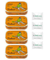 Pinhais Canned Sardines in Virgin Olive Oil, 4.4oz (Pack of 4)