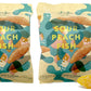 Bon Bon Swedish Candy Sour Peach Fish Vegan Candy, Sour Gummy Candy from Sweden 5.2 Ounce (Pack of 2)