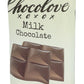 Chocolove Pure Milk Chocolate Mini Bar, 1.3000-Ounces (Pack Of 12)