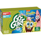 Go-GURT SpongeBob SquarePants Strawberry Splash and Cool Cotton Candy Kids Fat Free Yogurt Variety Pack, Gluten Free, 2 oz Yogur