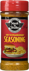 Steak 'N Shake Fry 'N Steakburger Seasoning 7.48 Oz (Pack Of 2)