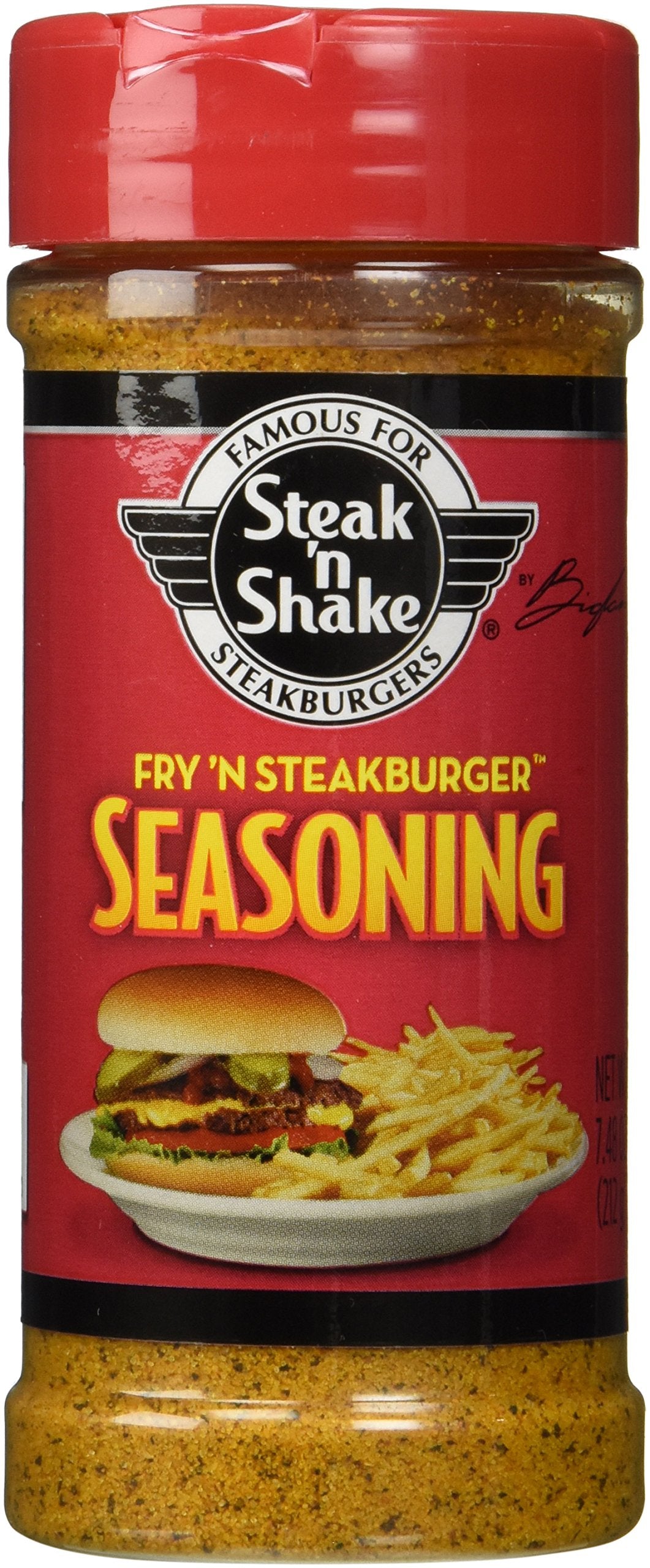 Steak 'N Shake Fry 'N Steakburger Seasoning 7.48 Oz (Pack Of 2)