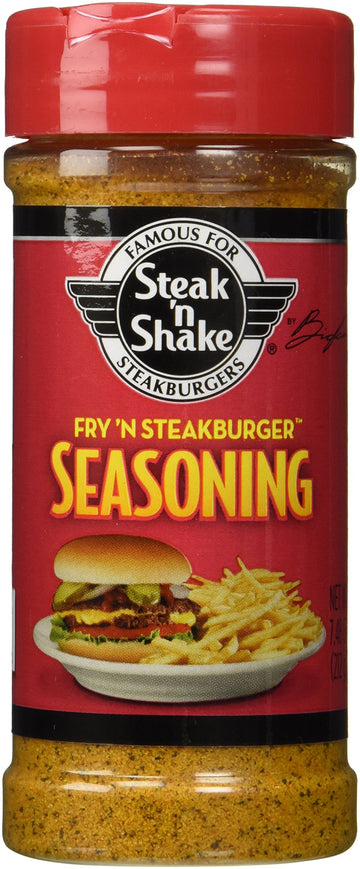 Steak 'N Shake Fry 'N Steakburger Seasoning 7.48 Oz (Pack Of 2)