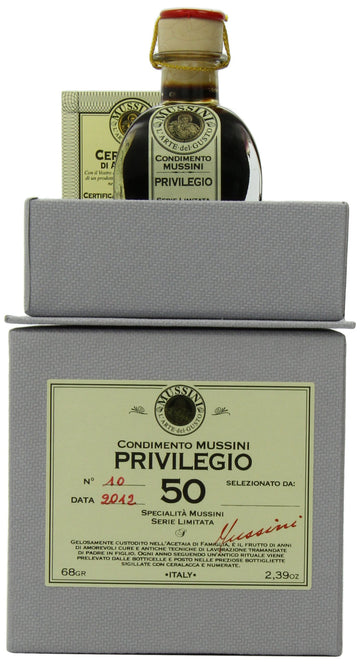 Mussini Aged Balsamic Collection, Il Privilegio (50 Year) 1.69 fl oz