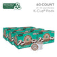 The Original Donut Shop Coffee K-Cup Pods, Medium Roast, 60 Count (6 Packs of 10)