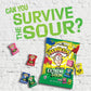 Warheads Extreme Sour Hard Candy Assorted Flavors 2 oz Bags 3 Pack - Sour Apple, Black Cherry, Blue Raspberry, Lemon, Watermelon