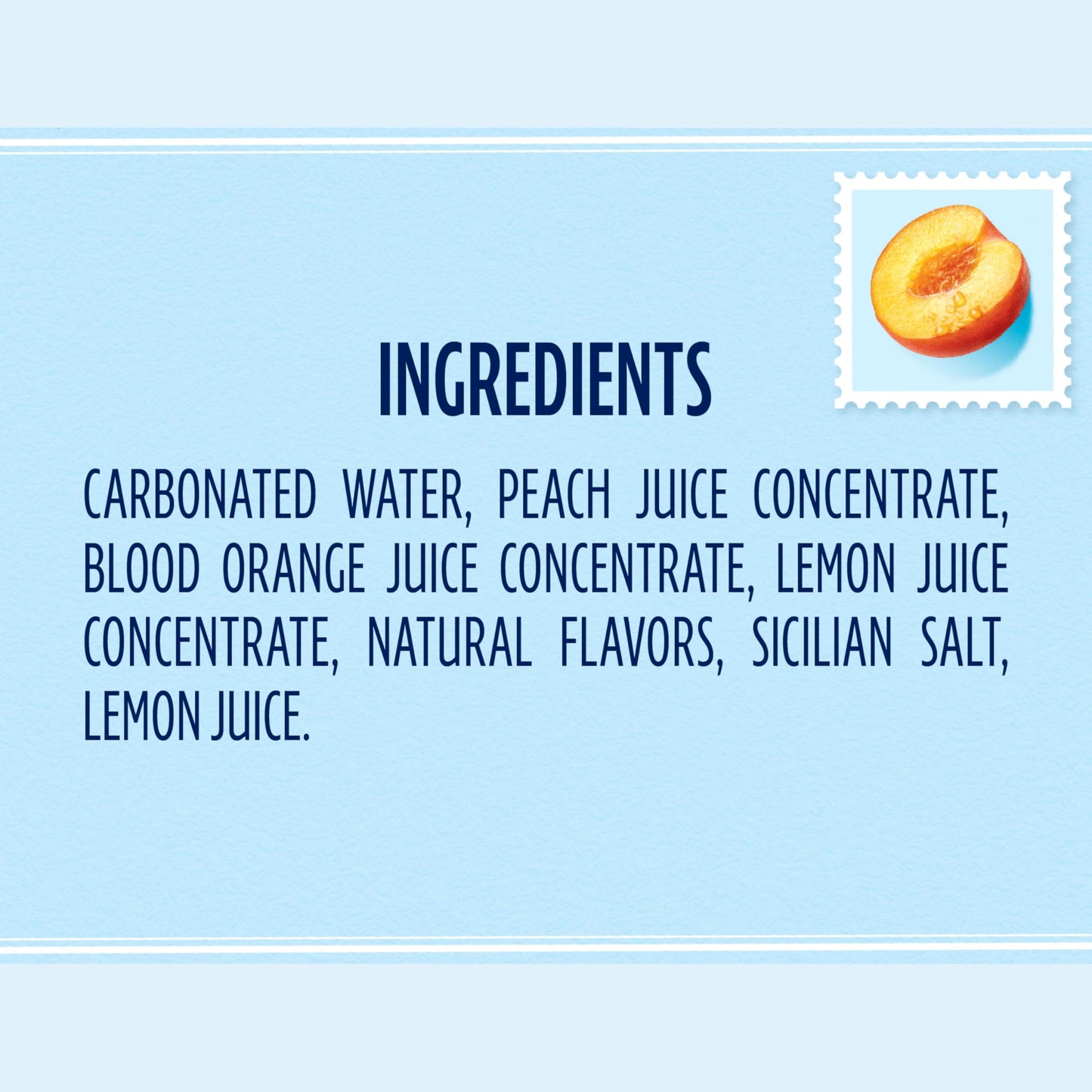 San Pellegrino Peach Ciao Sparkling Water 6 Pack