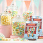 24 Pack Of Candy Necklaces Individually Wrapped, Choker Style, Nostalgic Pastel Candy Jewelry Perfect For Party Favors, Pinata F