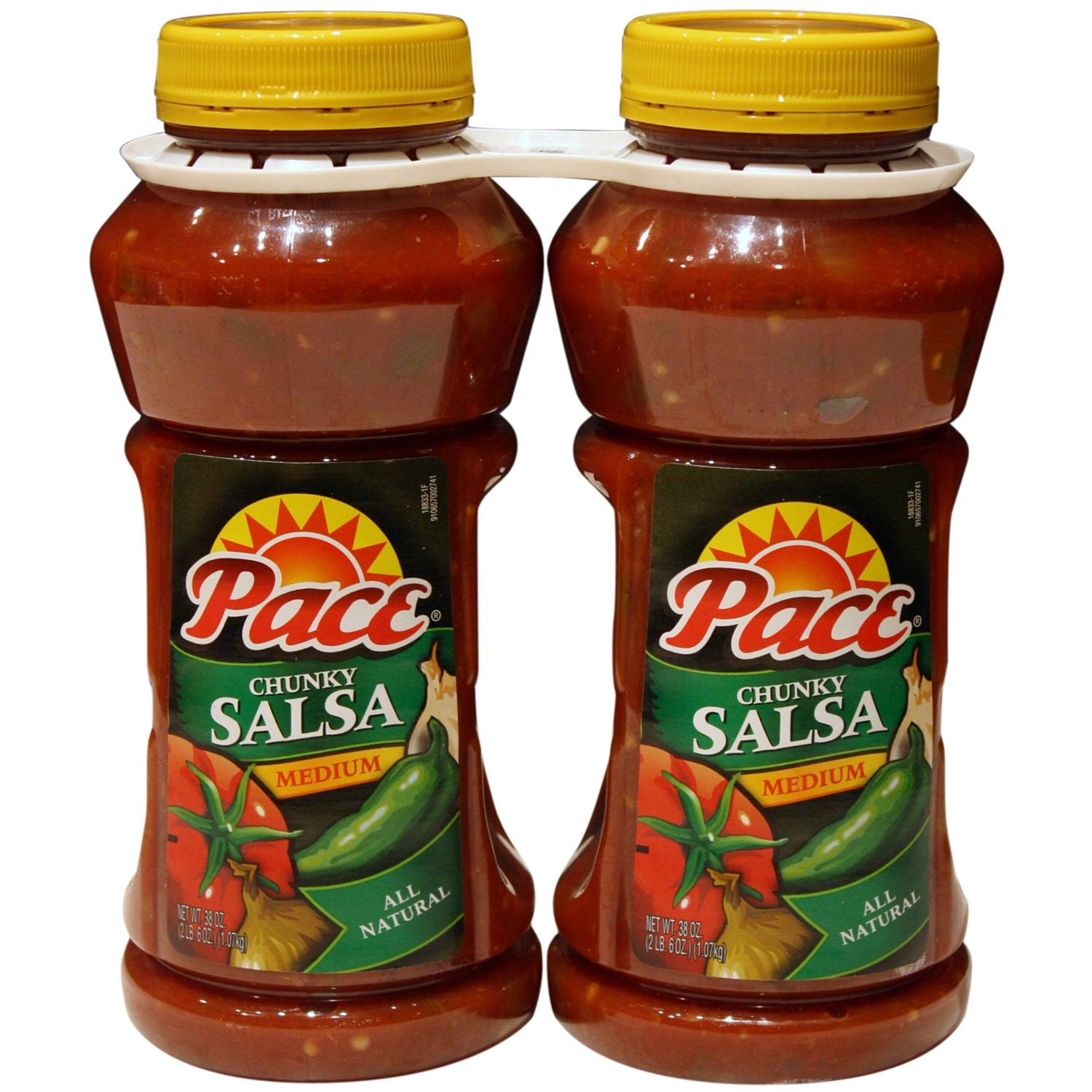 Pace Chunky Salsa - Medium - 2/38 Oz. - Case Pack Of 2