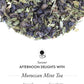 TWG Tea Moroccan Mint Green Tea Gift Set - 15 Hand Sewn Cotton Tea Bags - Model PACKTB4006