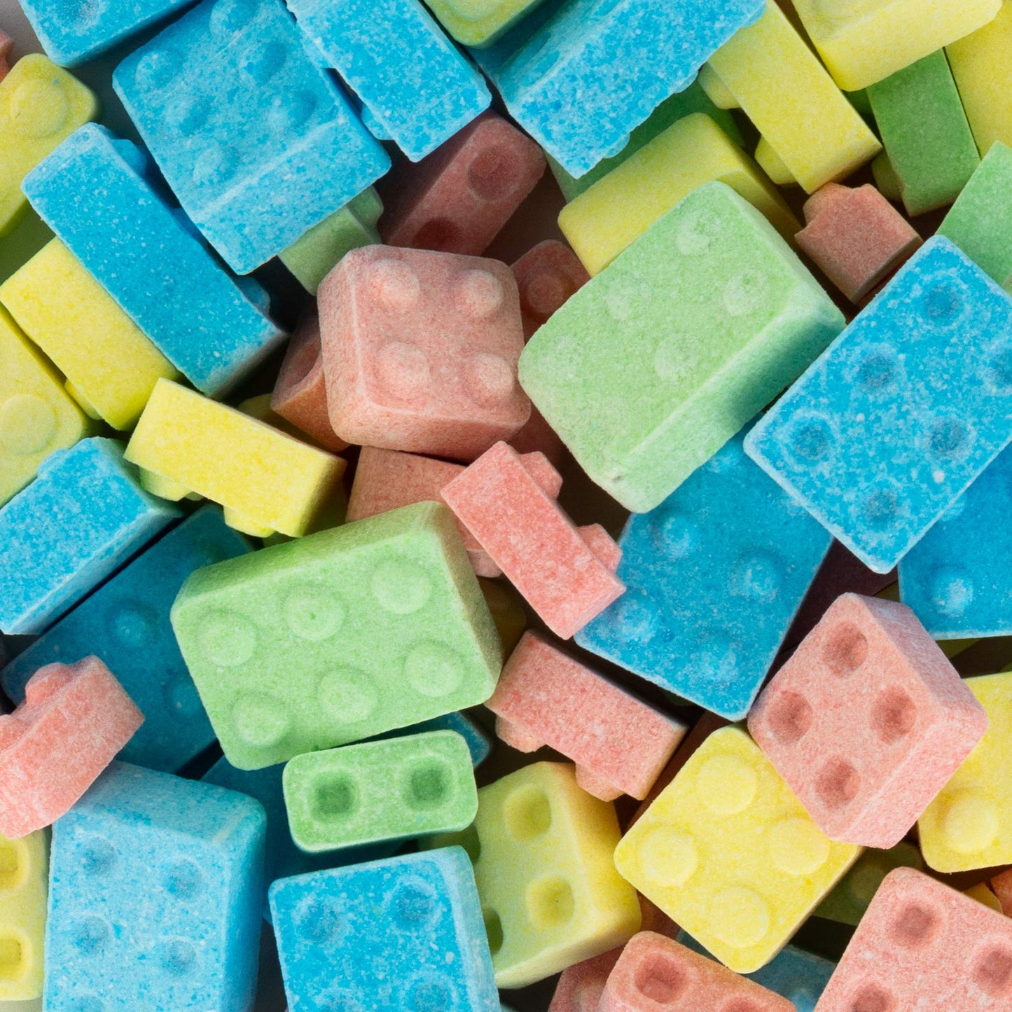 Dee Best Candy Brix Building Brick Candy Assortment - 18 Party Favor Bags Assorted Fruit Flavors Fun and Perfect for Candy Lover