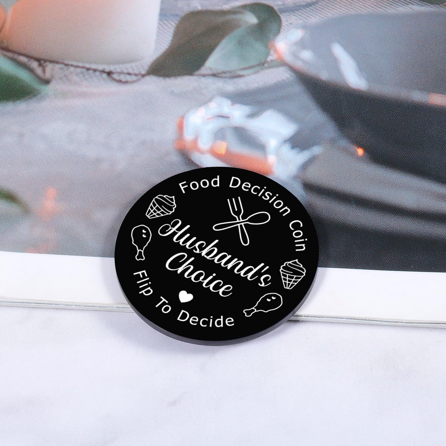 Eulalia Eclogue Stainless Steel Gift for Him, Small, Black, Model Eugace0432