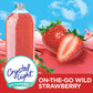 Crystal Light Sugar-Free Wild Strawberry Drink Mix with Caffeine, 10 Ounce (Pack of 1)