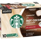 Starbucks Classic Hot Cocoa K-Cup Pods, Made With Real Cocoa & Nonfat Milk, K-Cup Pods For Keurig Brewing System, 10 Ct K-Cups P