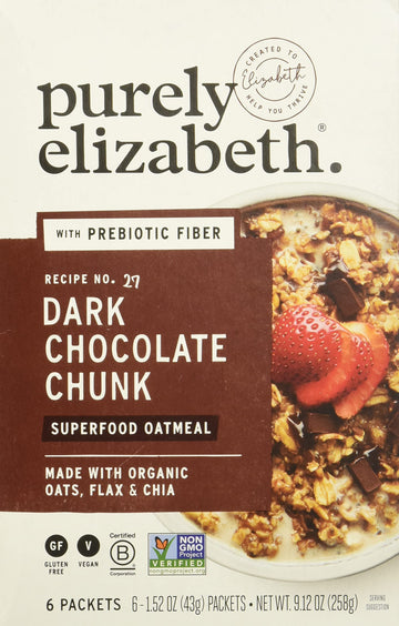 Purely Elizabeth Oatmeal Dk Choc Multi 9.12 OZ