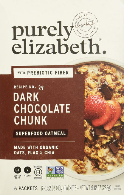 Purely Elizabeth Oatmeal Dk Choc Multi 9.12 OZ