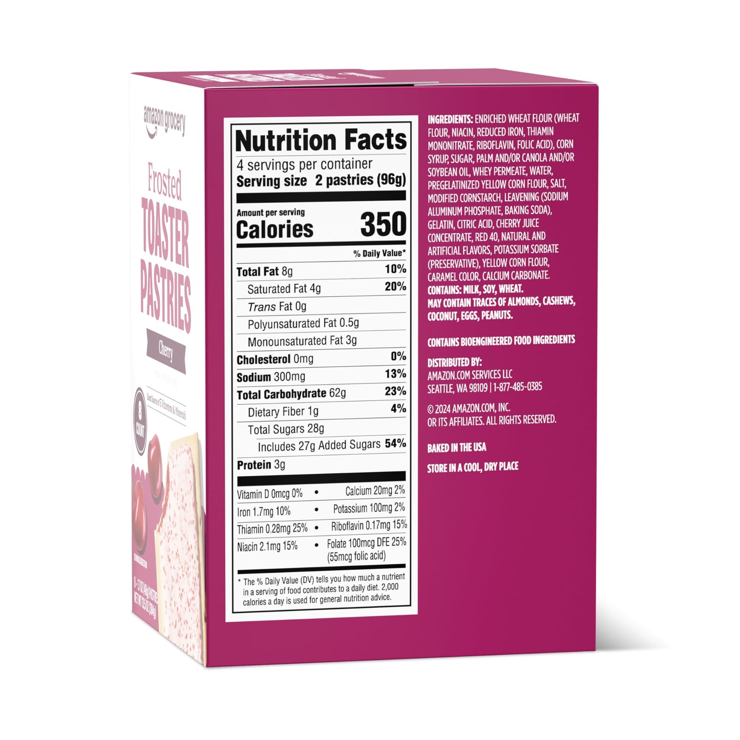 large online retailer Grocery Frosted Toaster Pastries Cherry 13.5 Oz 8 Count