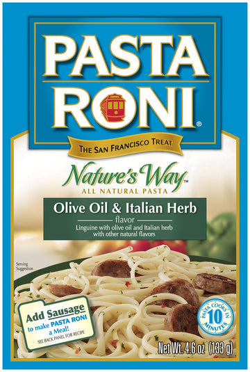 Pasta Roni Olive Oil & Italian Herb Linguine Mix, 4.6-Ounce Boxes (Pack of 12)