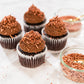 Bakerpan Rose Gold Sprinkles Edible For Cupcakes, Rose Gold Jimmies Sprinkles For Cake Decorating - 4.3 Ounces (Made In Usa)