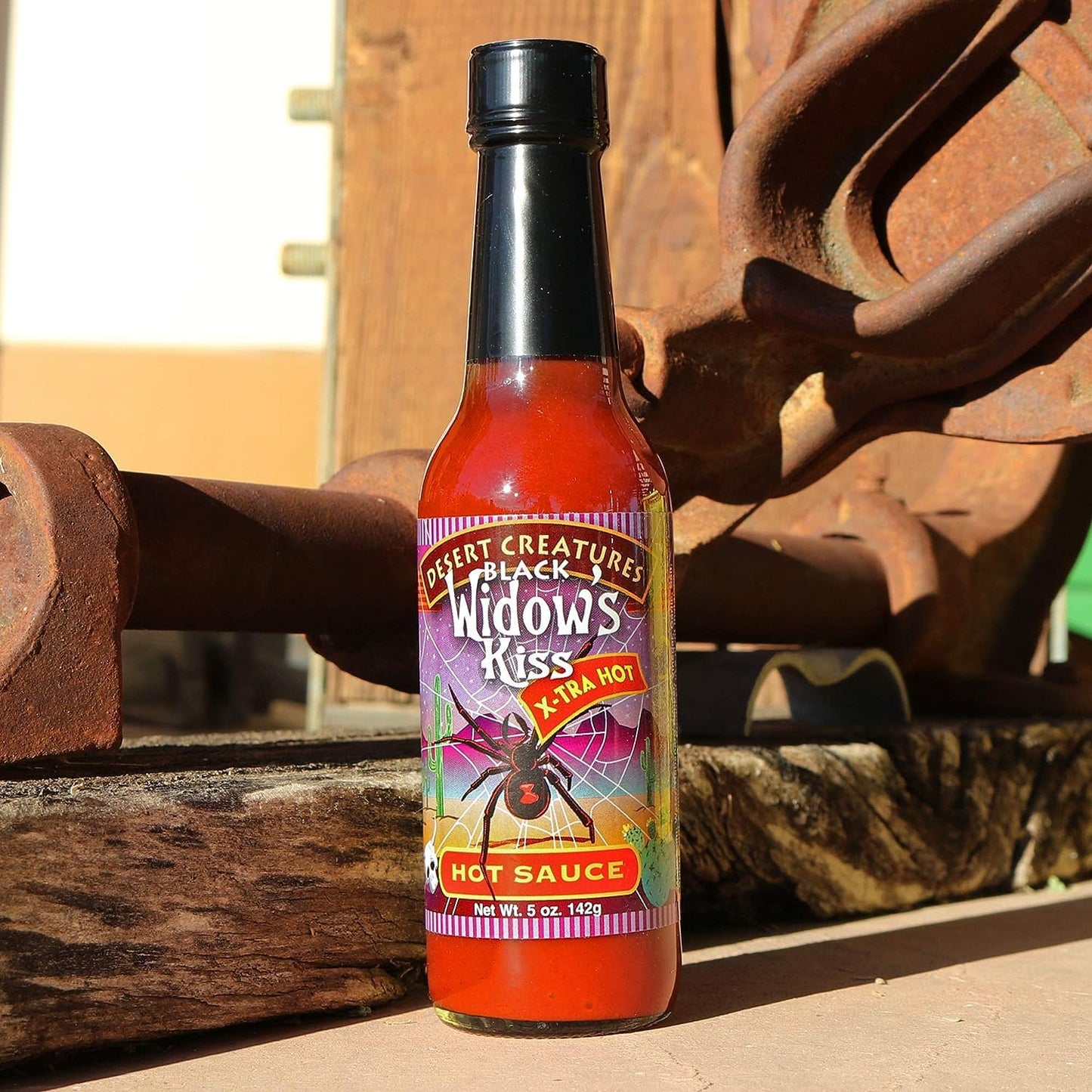 Desert Creatures Hot Sauce Gift Set 4 Pack - 4 - 5 oz - Premium Gourmet Hot Sauce for Chicken Wings and Breakfast Burritos-Perfe