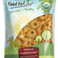 Food to Live Organic Dried Pineapple Rings, 5 Pounds Non-GMO, Flavorful Chewy Fruit Snack, Vegan, Unsulfured, No Sugar Added, Bu