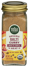 Whole Foods Market, Organic Balti Curry Seasoning, 2.01 oz
