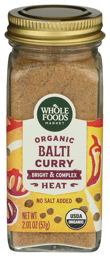 Whole Foods Market, Organic Balti Curry Seasoning, 2.01 oz
