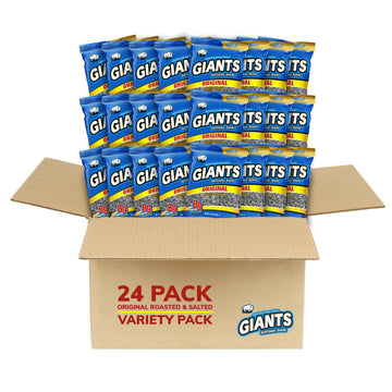 GIANTS Original Sunflower Seeds - Sunflower Seeds to Eat, Sunflower Seeds Bulk, Lightly Salted Sunflower Seeds for Eating, High 