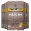 Twinings Pure Oolong Tea Individually Wrapped Bags, 20 Count (Pack of 6), Warm, Nutty Flavour & Golden Colour, Caffeinated, Enjo