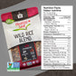 Floating Leaf Wild Rice Blend - 14 ounces, 1 count - Wild Rice Blend With Riceberry, Red Rice And Brown Rices - Gluten Free - No