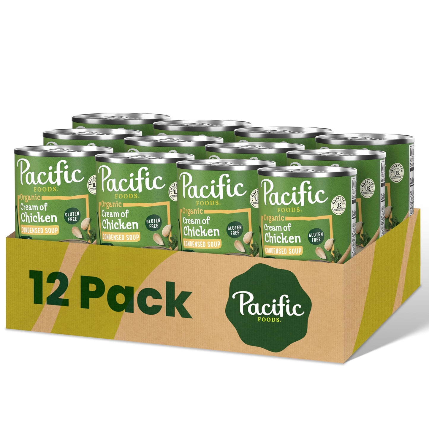 Pacific Foods Organic Cream Of Chicken Condensed Soup, 10.5Oz (Pack Of 12)
