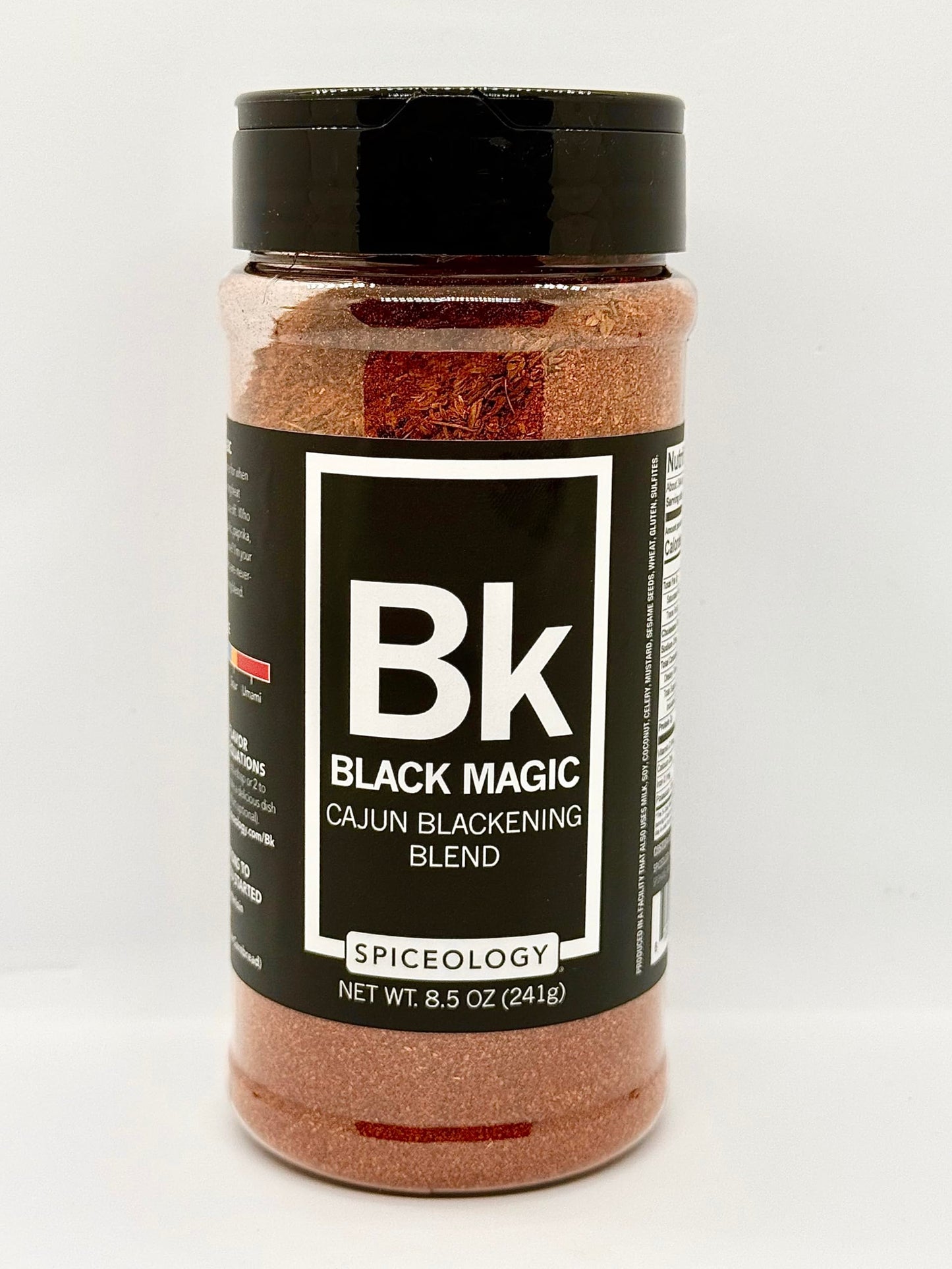Black Magic Cajun Blackening Blend By Spiceology | Bold & Savory Blackening Seasoning For Chicken, Fish, Turkey, And More | Versatile Cajun Spice Blend & Dry Rub | 8.5Oz