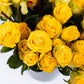 Benchmark Bouquets - 50 Stem Enhanced Yellow Roses (2 Bundles Of 25; Vase Not Included) - Fresh Flowers For Delivery - Gift For Graduation, Birthday, Anniversary, Sympathy, Get Well, Congratulations