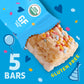 Annies Birthday Cake Crispy Snack Bars, Gluten Free, 5 Bars, 3.9 oz