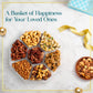 Gourmet Mixed Nuts Gift Basket | Christmas Platter Includes 7 Assortments Of Delicious Premium Nuts, Ideal For Christmas, Corpor