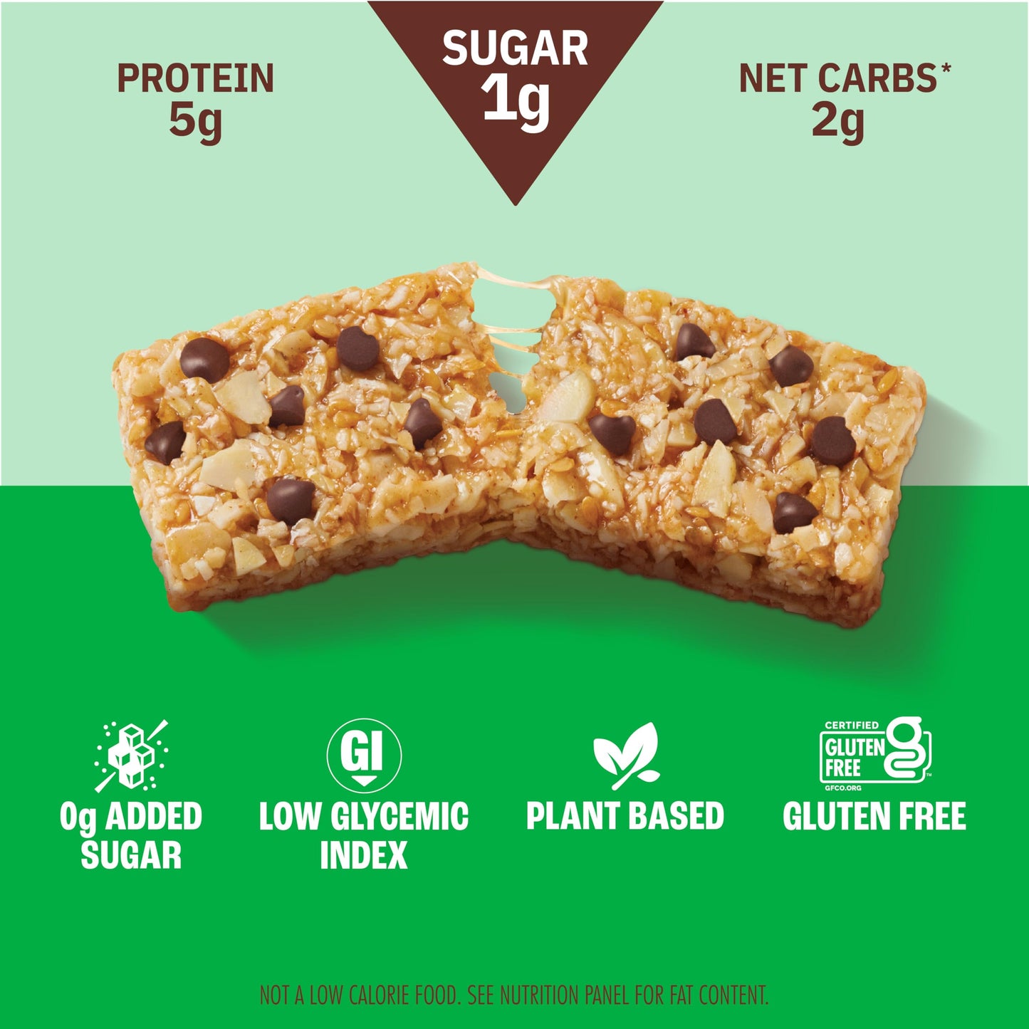 Munk Pack Chewy Granola Bars, Almond Butter Chocolate Chip, Low Sugar, 5g Protein, Gluten Free, 12 Count