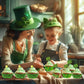 Trunahcao Sprinkles - St. Patricks Day Edible Confetti for Cake Decorating, Cookies, Ice Cream - 4.58oz Green Jimmies Mix