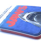 Boston America Jaws Amity Island Candy - Shark Teeth Shaped Tin - Sour Cherry Flavor - Large - Blue, Grey, White
