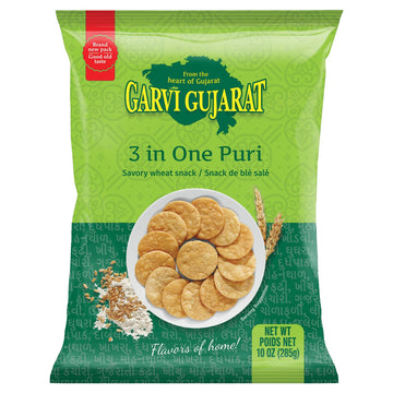 GARVI GUJRAT 3 In 1 Puri 285 Gm