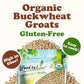 Food To Live - Gluten Free Organic Buckwheat Groats, 3 Pounds - Hulled Raw Non-Gmo Whole Grain. Quick-Cooking. Perfect For Kasha