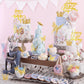 44 Pcs Gold Crown Cake Decoration 16 Pcs Mini Crown Tiny Crown With 24 Pcs Butterfly Wall Decors And 4 Pcs Birthday Cake Topper