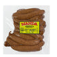 Manda Fine Meats Andouille Sausage 10LB (3 Pack) - Smoked Sausage for Grilling and Cooking