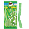 DOUzzle Back To School Sour Belts Chewy Candy Strips Green Apple (4 OZ - 1 Pack) Goodie Bag Stuffer, Pinata Filler - Kosher Parv