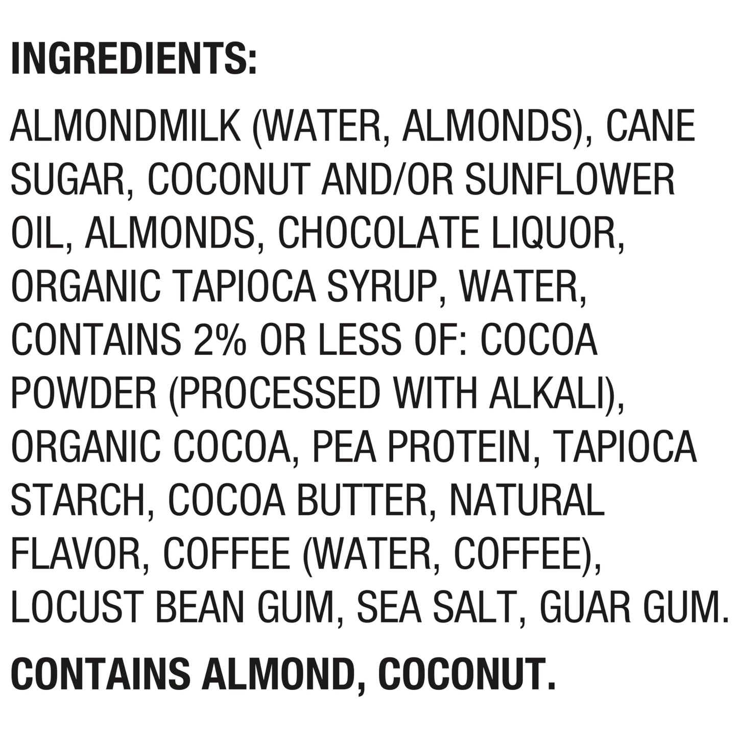 So Delicious Dairy Free Almond Milk Dipped Frozen Dessert Bar, Mocha Almond Fudge, Vegan, Non-GMO Project Verified, 4 Count (Pac