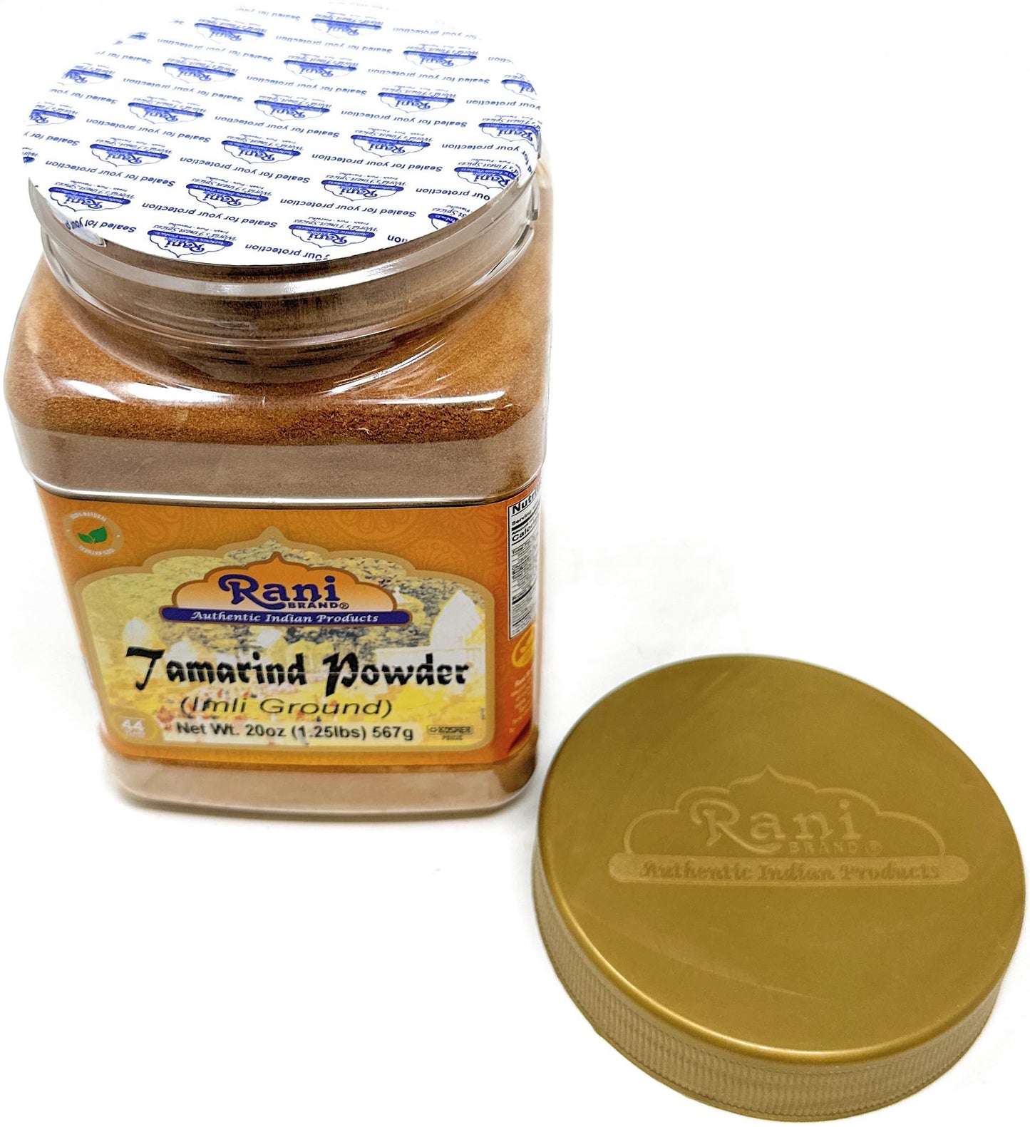 Rani Tamarind Powder (Imli) 20Oz (1.25Lbs) 567G Pet Jar ~ All Natural| No Added Sugar/Salt | Vegan | Gluten Friendly | Kosher |